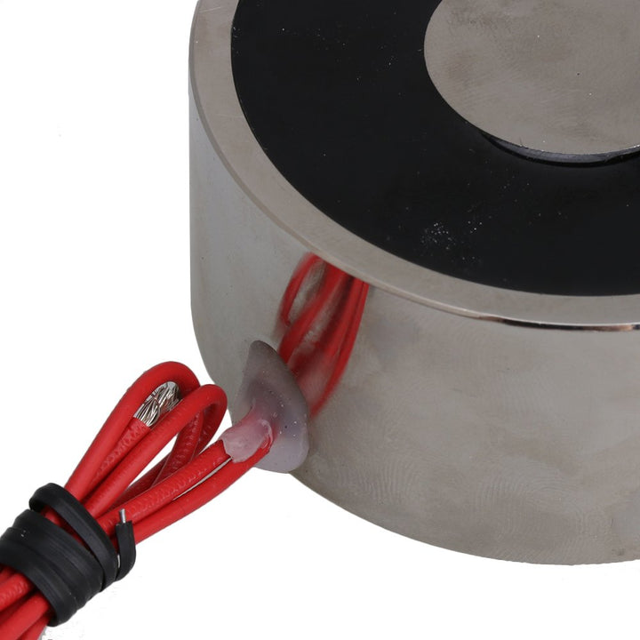 BQLZR Silver Holding Electromagnet DC 12V 80Kg 65 x 30mm Simple Control