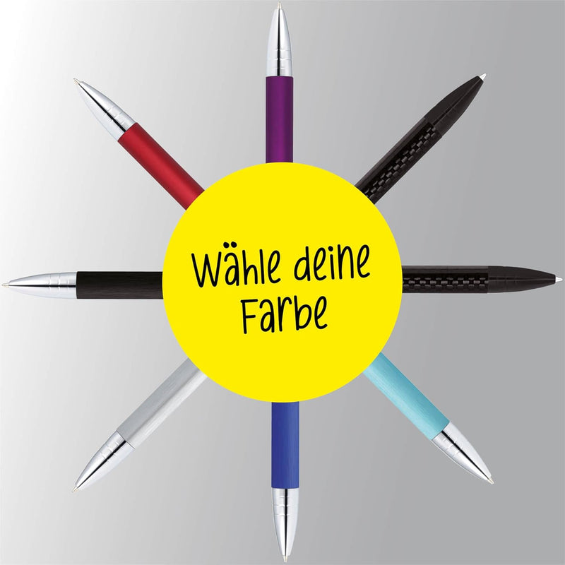 ONLINE Kugelschreiber Wild Berry I Drehkugelschreiber mit Standard Grossraummine in Strichstärke M,