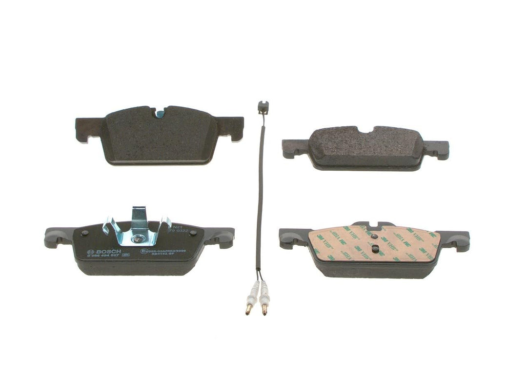 Bosch BP1448 Bremsbeläge - Vorderachse - ECE-R90 Zertifizierung - vier Bremsbeläge pro Set