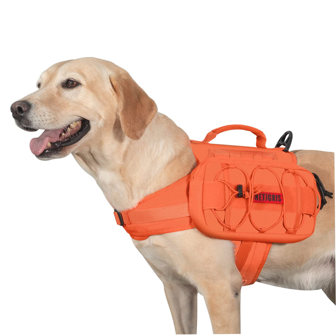 OneTigris Mammoth Hunderucksack 2.0 Version Reissen Camping Wandern Hundebackpack für M/L Grösse Hun