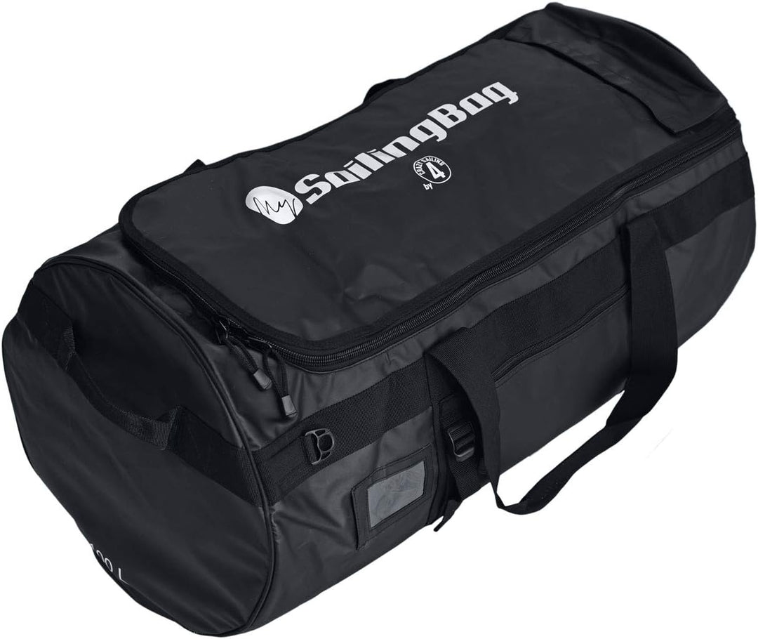 crazy4sailing Segeltasche schwarz 100 Liter, 100 Liter