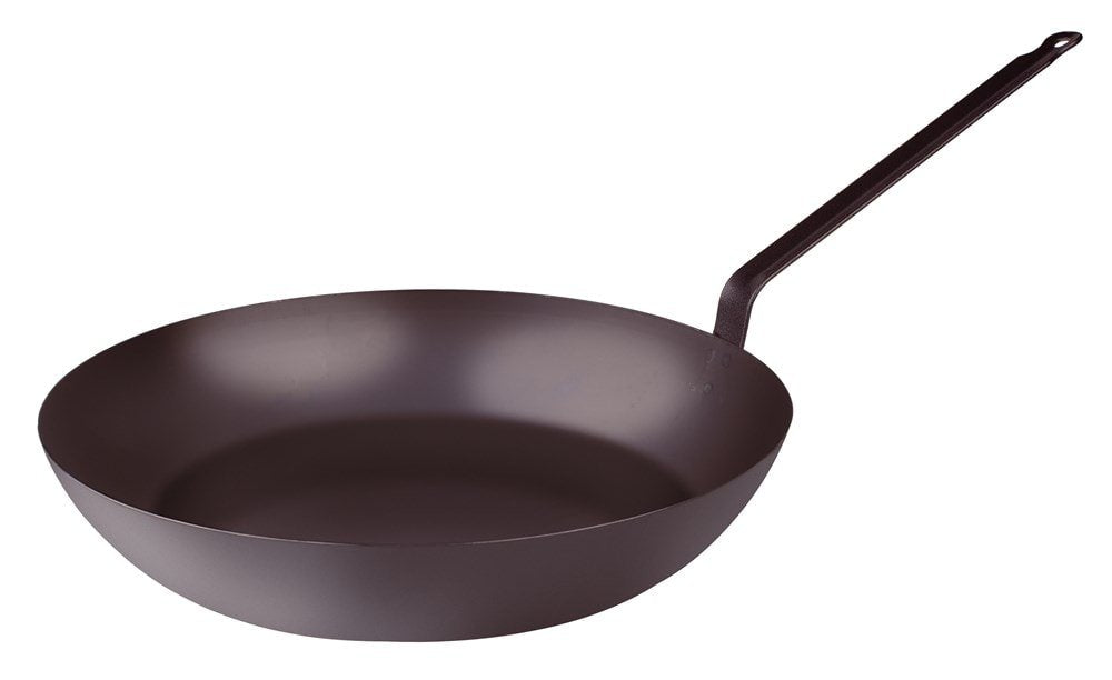 Pentole Agnelli Lionese Pfanne mit Griff, leicht, Eisen, Grau 36 cm grau, 36 cm