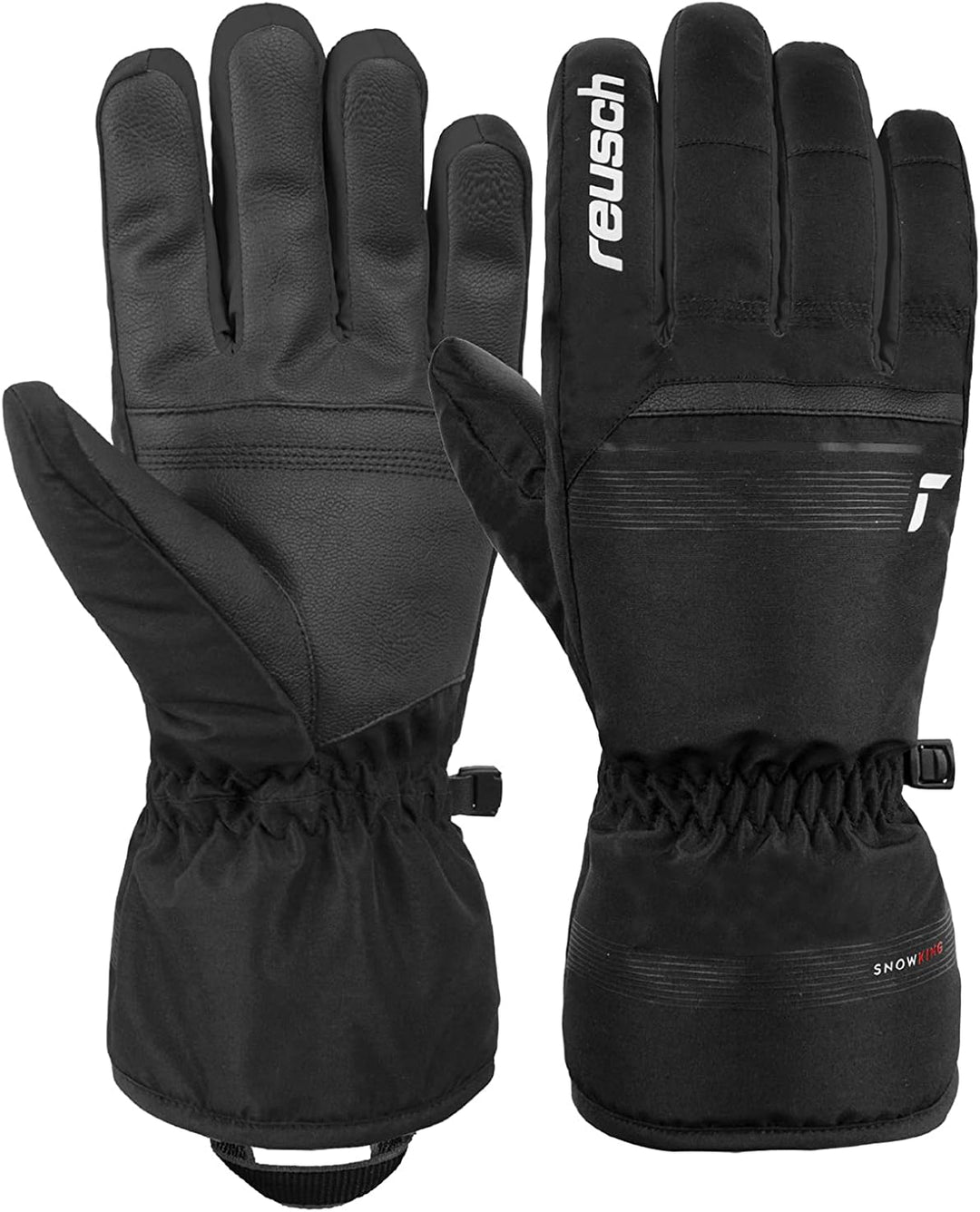 Reusch Herren Snow King Garantiert Winddichte und Extra Atmungsaktive Skihandschuhe Softshellhandsch