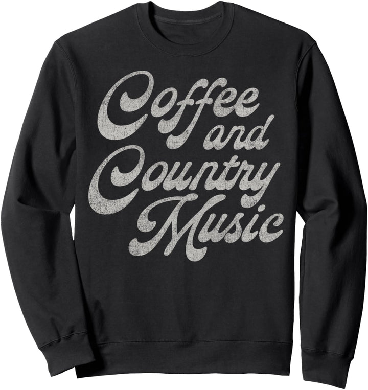 Trendy Country and Coffee Sweatshirt
