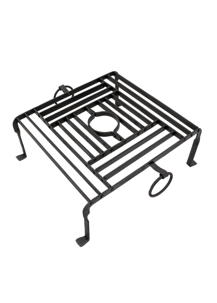 Ulfberth Römischer Grill, Craticula, handgeschmiedet Grillen und Kochen auf dem Lagerfeuer