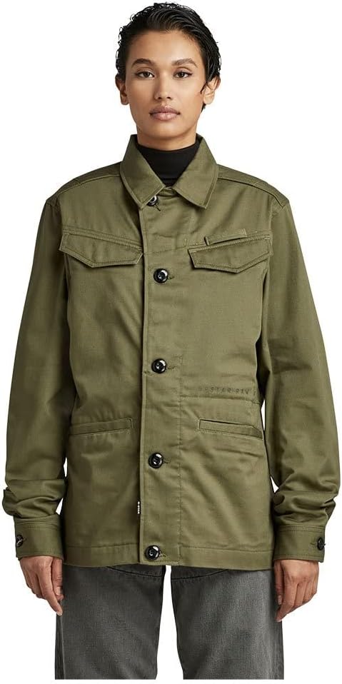 G-STAR RAW Herren Worker Overshirts XS Grün (Shadow Olive D21445-c900-b230), XS Grün (Shadow Olive D