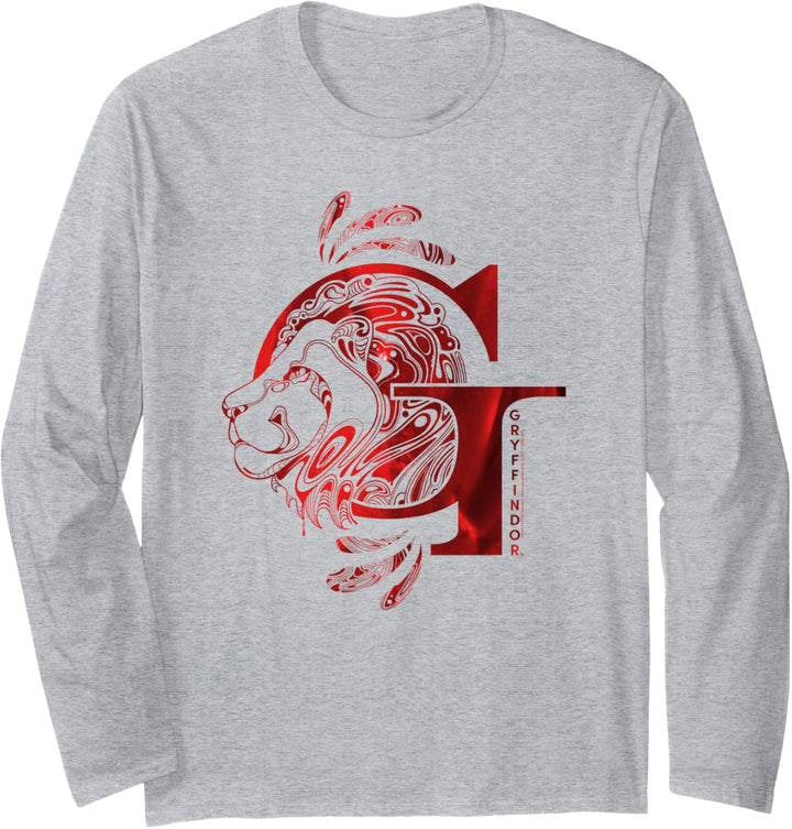 Harry Potter Gryffindor G Logo Langarmshirt