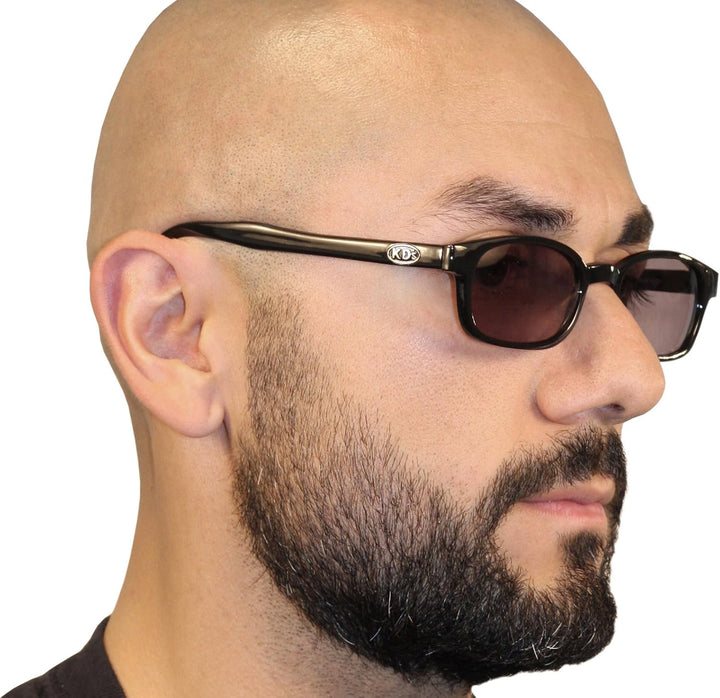 Original KD's Biker Sunglasses with Orange Lenses by Pacific Coast Sunglasses