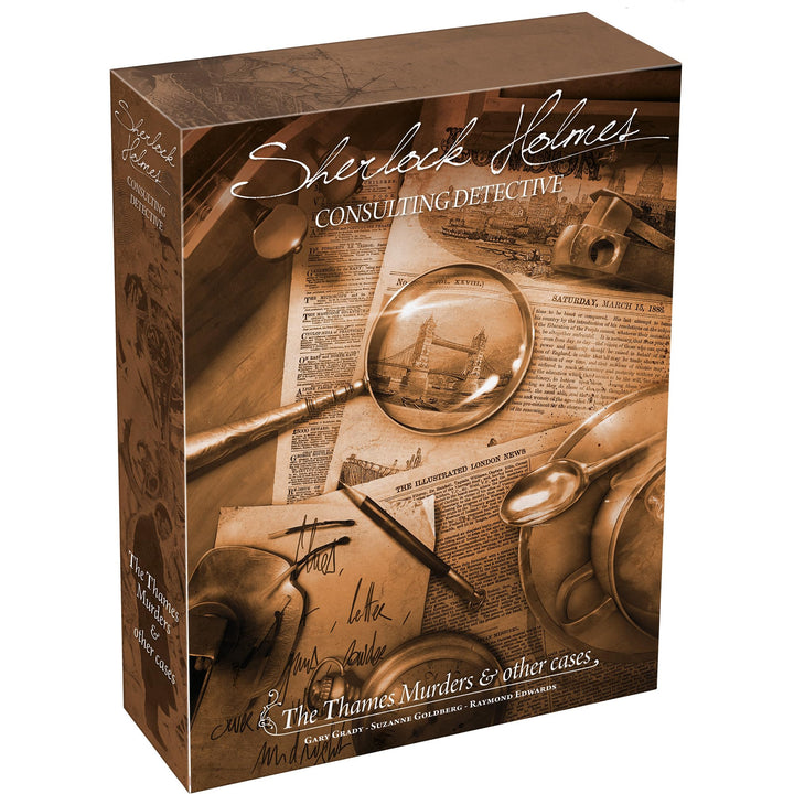 Asmodee Editions Sherlock Holmes Consulting Detective Themsesmorde Spiel