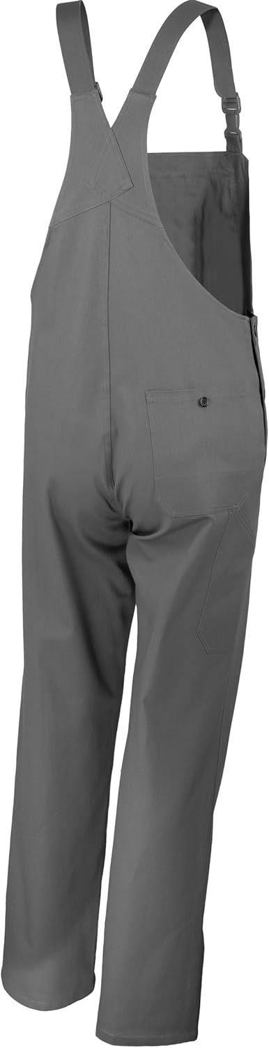 Qualitex Arbeits-Latzhose BW 270 42 Grau, 42 Grau