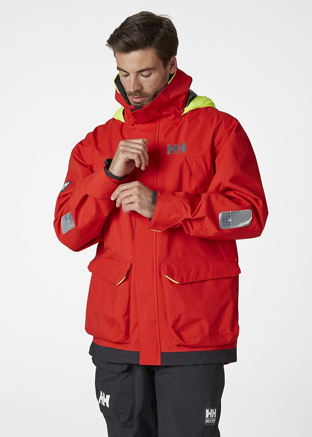 Helly Hansen Herren Pier Jacke XL Alert Rot, XL Alert Rot
