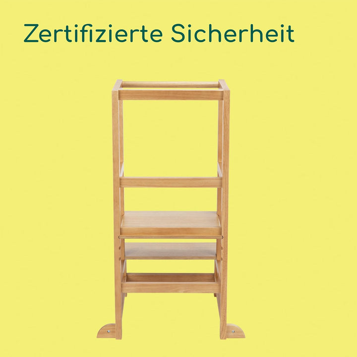 Bebeconfort Nola, Montessori Lernturm Kinder, 1,5–6 Jahre (bis zu 30 kg), 3 Höhenstufen, geprüfte Si