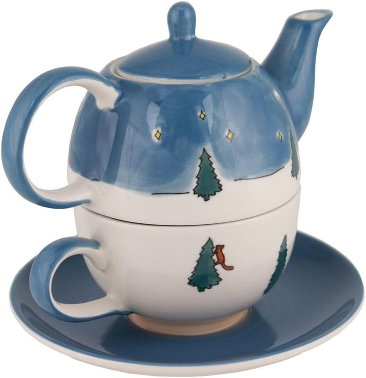 Mila Keramik Tee-Set Tea for One Rotwild | MI-99299
