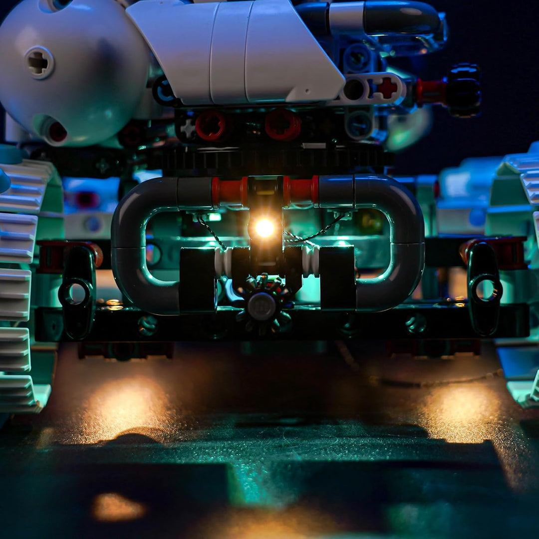 Fernbedienung Licht-Kit Kompatibel mit Lego Lunar Outpost Moon Rover Space Vehicle 42211 (Kein Model