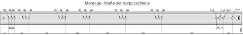 2 x Schwerlastauszug | Vollauszug | Teleskopschienen | 136 kg Tragkraft | 1000 mm Länge | mit Arreti