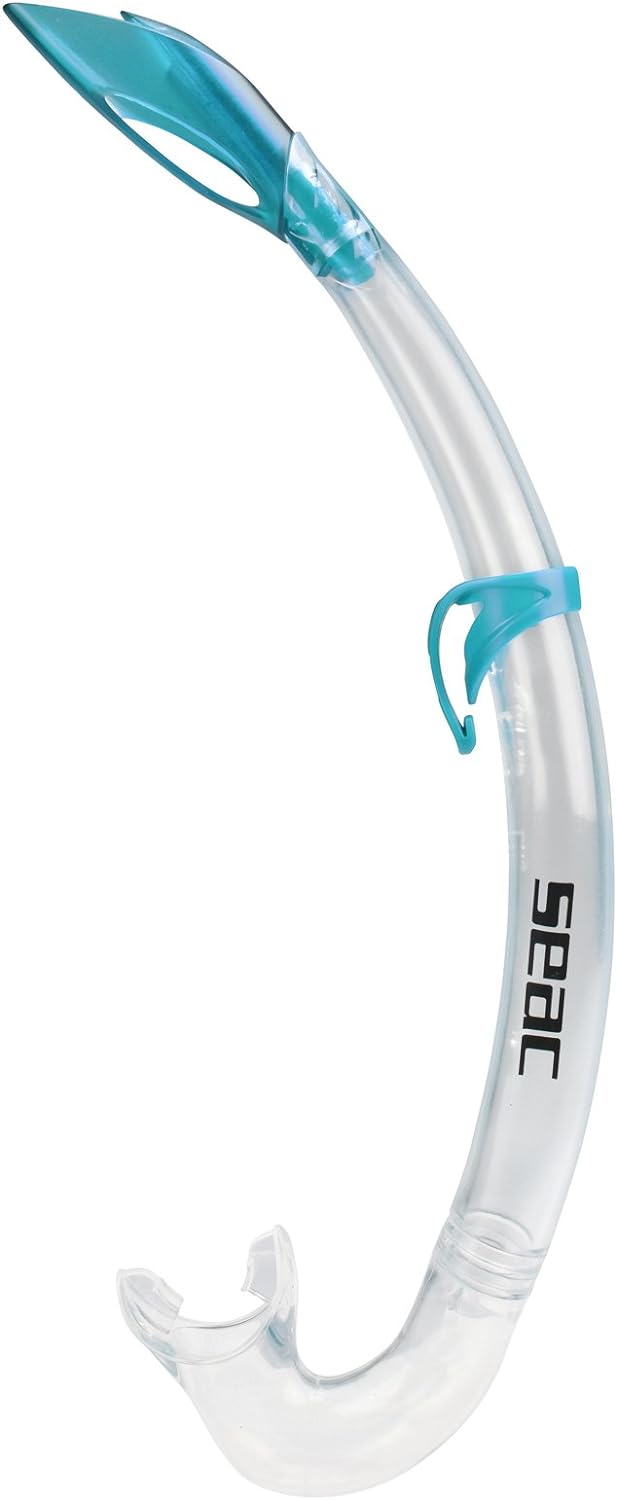 Seac Schnorchelset Bella aus transparentem Silikon - Kinder-Set für das Schnorcheln und Tauchen, Tau