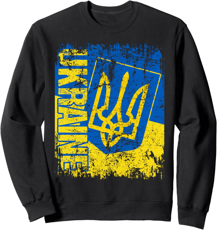 UKRAINE Flagge | Damen Herren Kinder UKRAINE Sweatshirt