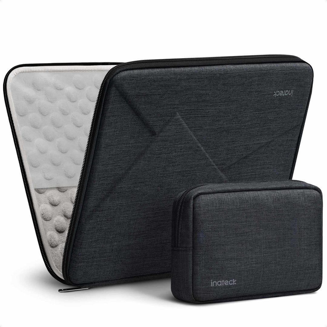 Inateck Eva stossfeste Laptoptasche kompatibel mit 14 MacBook Pro M3/M2/M1 Pro/Max 2023-2021, 13 Mac