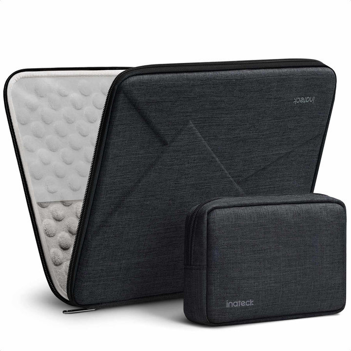 Inateck Eva stossfeste Laptoptasche kompatibel mit 14 MacBook Pro M3/M2/M1 Pro/Max 2023-2021, 13 Mac