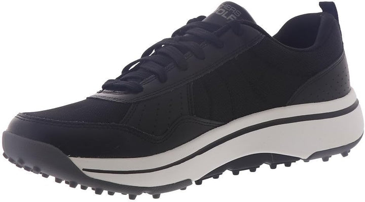 Skechers Herren Go Arch Fit-Line Up Golf Shoes 46 EU Schwarz, 46 EU Schwarz