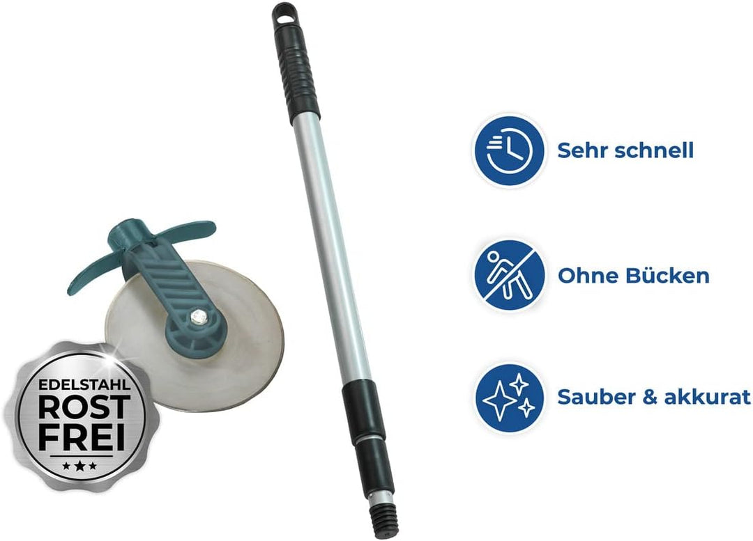 Maximex Rasenkanten-Roller Cut, Rasenkantenschneider mit Schnittschutz