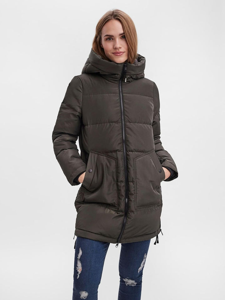 VERO MODA Damen Daunenjacke XS Peat, XS Peat