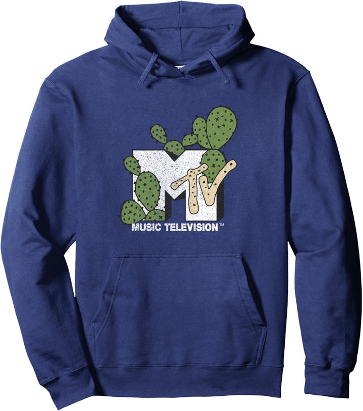 MTV Music Television Cactus Logo Pullover Hoodie