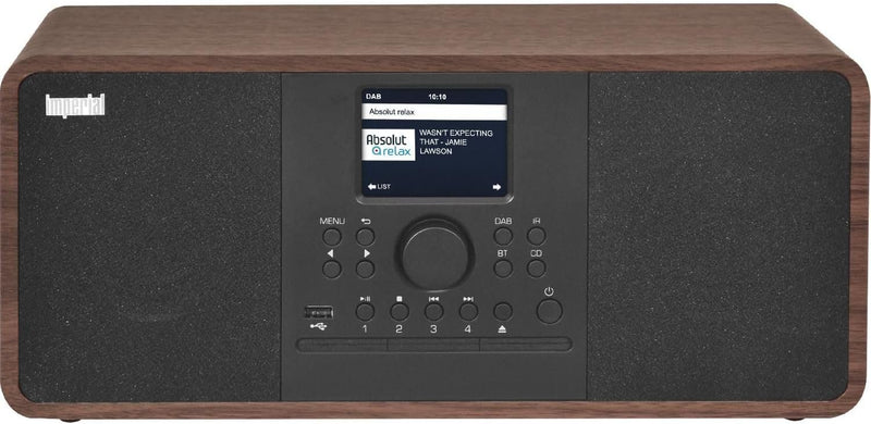 IMPERIAL DABMAN i205 CD Internetradio/DAB+ (Stereo Sound, UKW, CD Player, WLAN, LAN, Bluetooth, Stre
