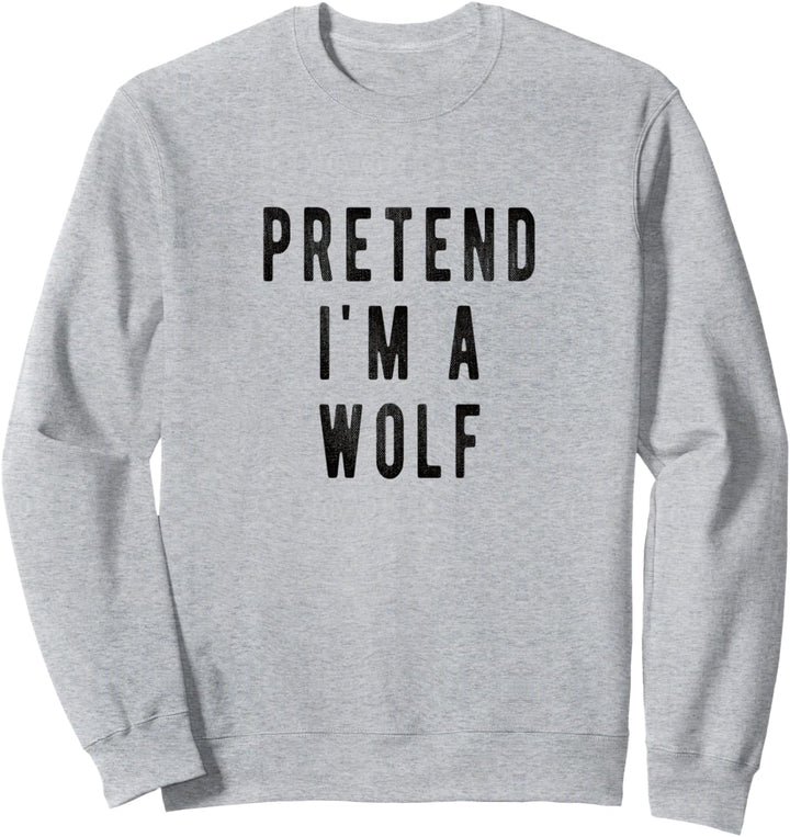 Wolf T-Shirt für Damen Herren und Kinder Wolf Kostüm Wölfe Sweatshirt