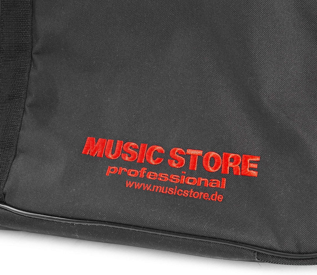 MUSIC STORE Keyboardtasche KC-25 II, 138x37x15cm, Schwarz, Nylon, 20mm Polsterung, Vortasche, Stabil