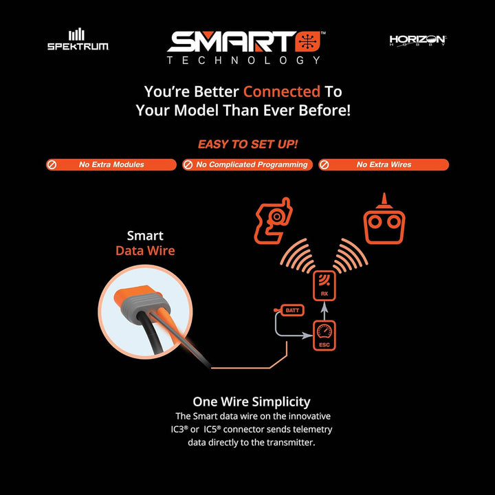 Spektrum Firma 160A Smart ESC mit Kondensator 3S - 8S, SPMXSE1160CP