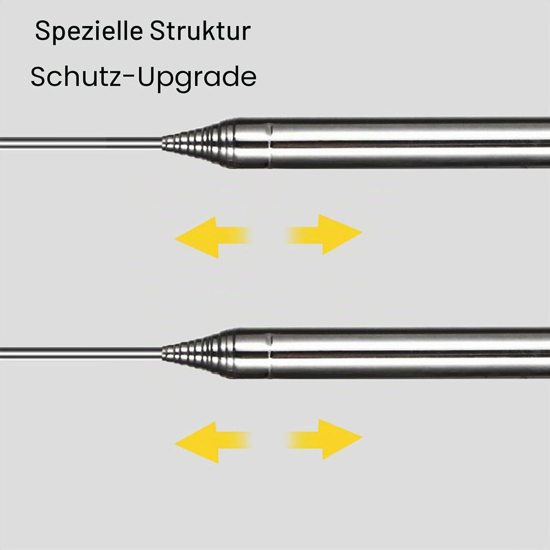 Sorandy Teleskopantenne aus Robustem Edelstahl, 5,6 M, für Heimwerker, M10-Schnittstelle, Magische -