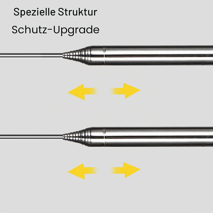 Sorandy Teleskopantenne aus Robustem Edelstahl, 5,6 M, für Heimwerker, M10-Schnittstelle, Magische -