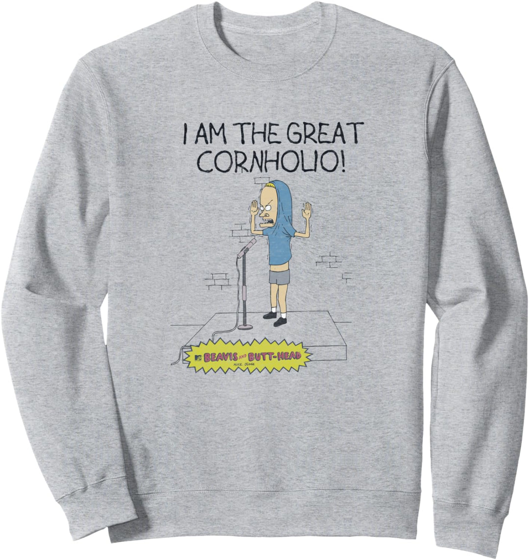 Beavis and Butt-Head Stand Up Cornholio Sweatshirt