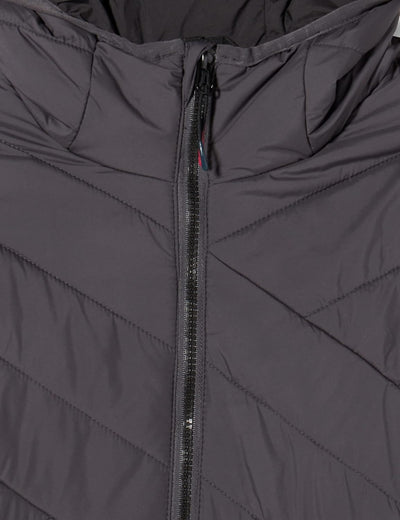 CMP Damen Damenjacke aus Recyceltem Polyester mit Fester Kapuze Coat 34 Anthrazit, 34 Anthrazit