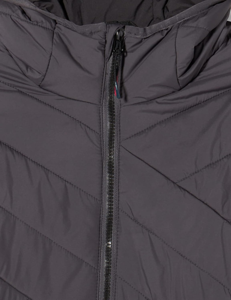 CMP Damen Damenjacke aus Recyceltem Polyester mit Fester Kapuze Coat 34 Anthrazit, 34 Anthrazit