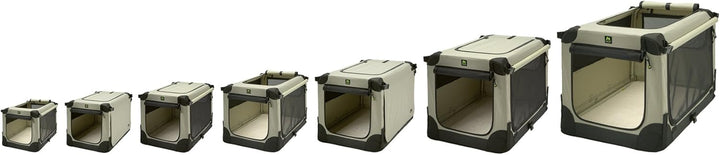 Maelson Soft Kennel faltbare Hundebox -beige - S 72 - (72 x 52 x 51 cm) hautfarben L 72 x B 51 x H 5