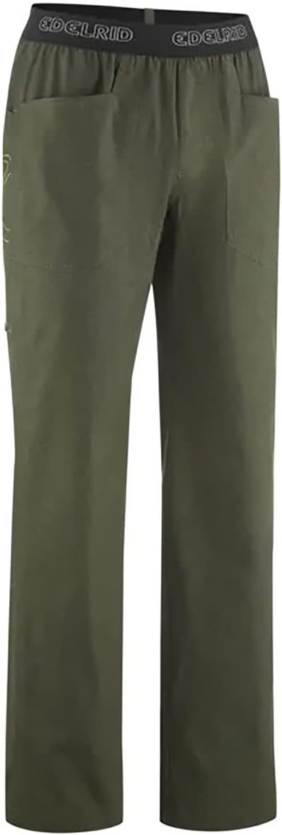 EDELRID Herren Legacy IV Hose Kletterhsoe Boulderhose L Grün, L Grün