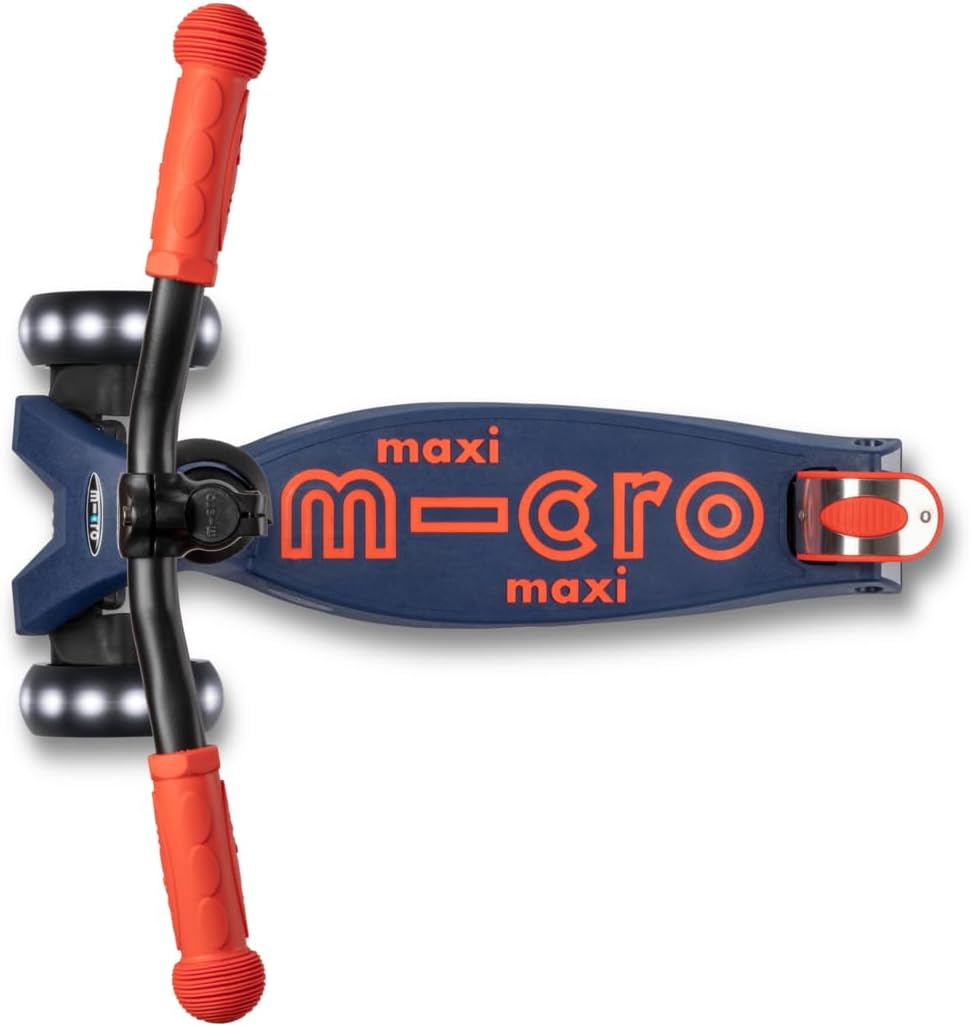 Maxi micro™ Deluxe Pro LED | Das ORIGINAL | Kinder Roller ab 5 Jahren | Premium Kinderroller von 5-7