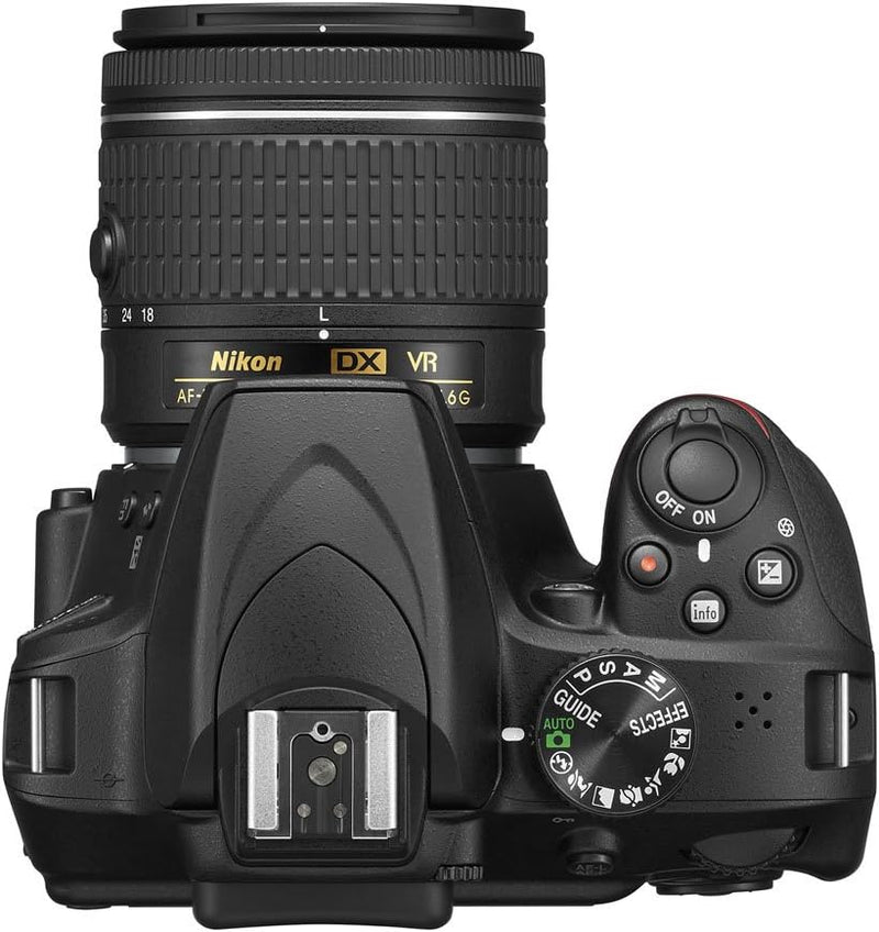 Nikon D3400 Gehäuse inkl. AF-P DX NIKKOR 18-55 mm VR schwarz