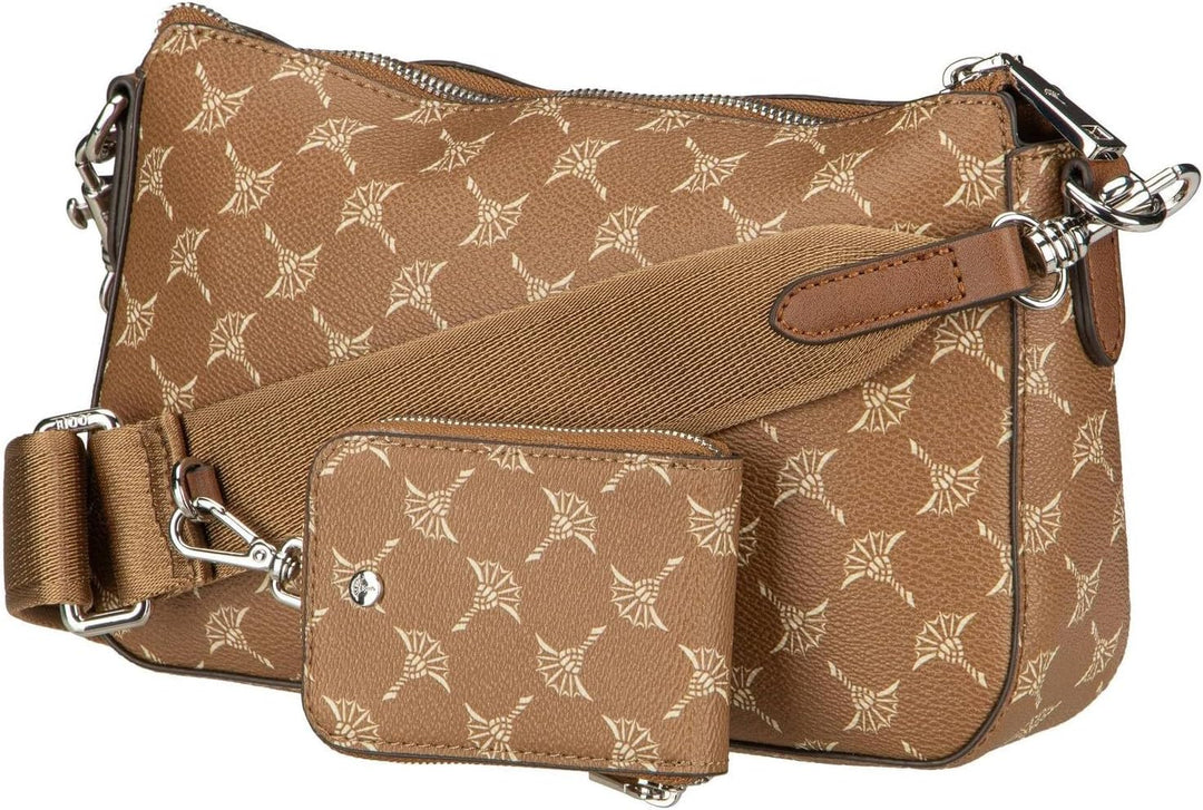 Joop! Umhängetasche Abendtasche Cortina 1.0 Jasmina Shoulderbag Lightbrown hellbraun S Lightbrown, S