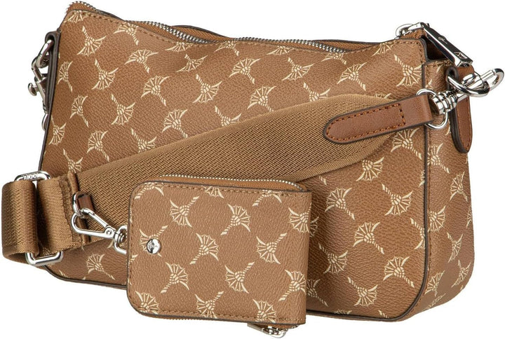 Joop! Umhängetasche Abendtasche Cortina 1.0 Jasmina Shoulderbag Lightbrown hellbraun S Lightbrown, S