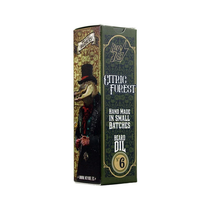 HEY JOE! Beard Oil N° 6 Citric Forest | Natürliches und Erfrischendes Bartöl Herren mit Zitronen- un