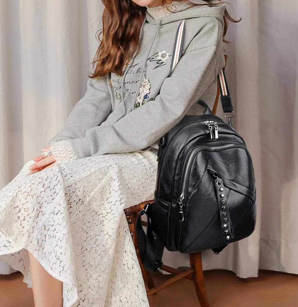 BUKESIYI Damen Tasche Rucksack Handtasche Frauen Backpack Klein Anti Diebstahl Schulrucksack Laptop