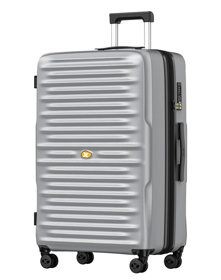 MGOB Koffer Mittelgross Hartschalen Trolley Polycarbonat Leicht Reisekoffer mit TSA-Schloss, 66x44x2