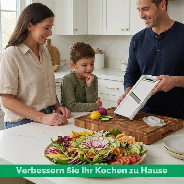 Benriner BN-120W Mandoline, Edelstahl, weiss Weiβ, Weiβ