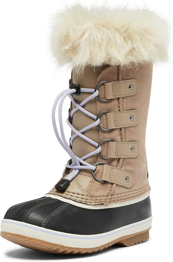 Sorel Unisex Kinder Kids Joan of Arctic Waterproof Schneestiefel 32 EU Braun Omega Taupe X Gum 2 You