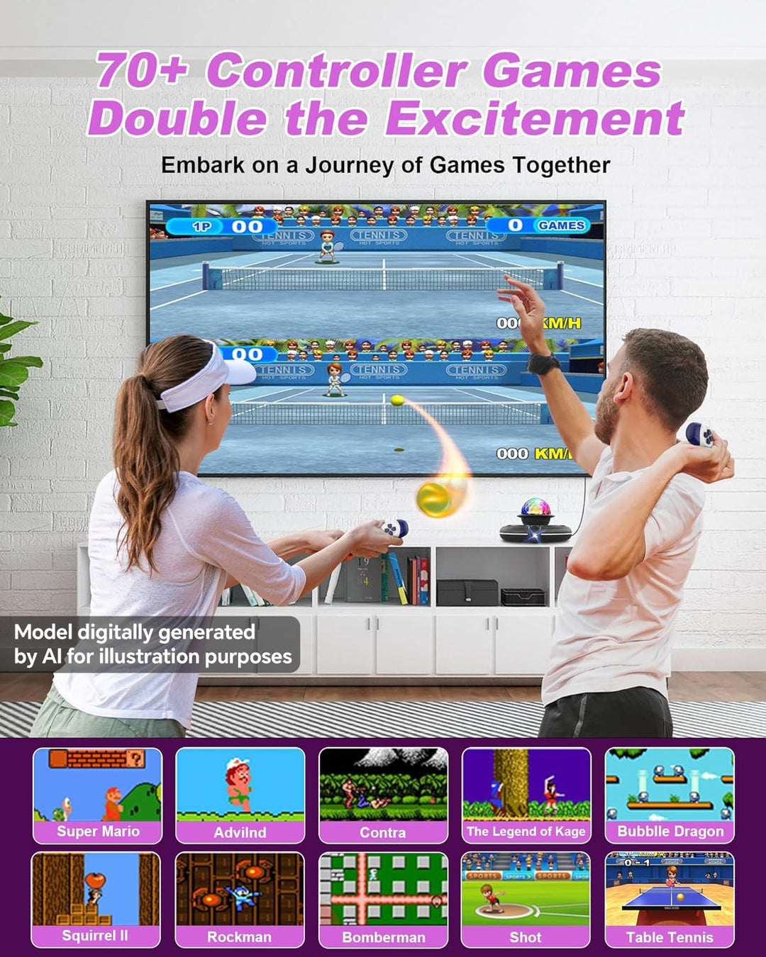 Tanzmatte - rutschfest Mit Kamera für TV, Kabelloser Controller, Spass Spiel für Kinder & Erwachsene