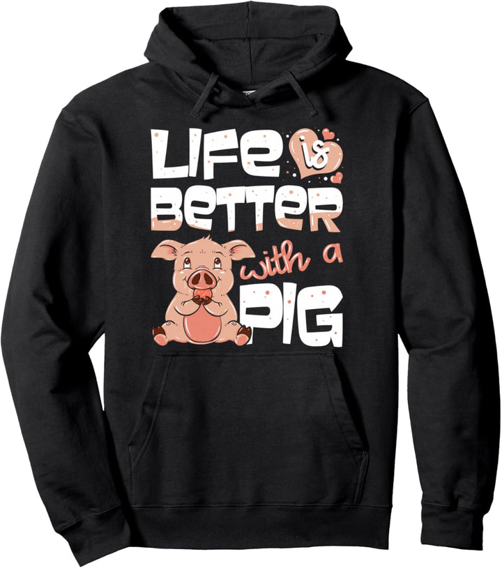 Landwirt Schweinebauer - Bauer Schweinchen Ferkel Schweine Pullover Hoodie