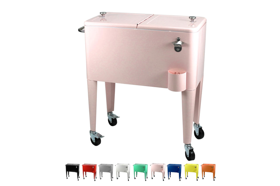 Kailua Cooler - Kühlbox, Kühlwagen, Getränkekühler Pink, Pink